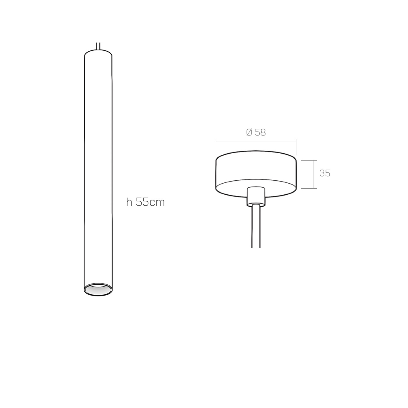 Organo CICCIO 55 - plafone technical details