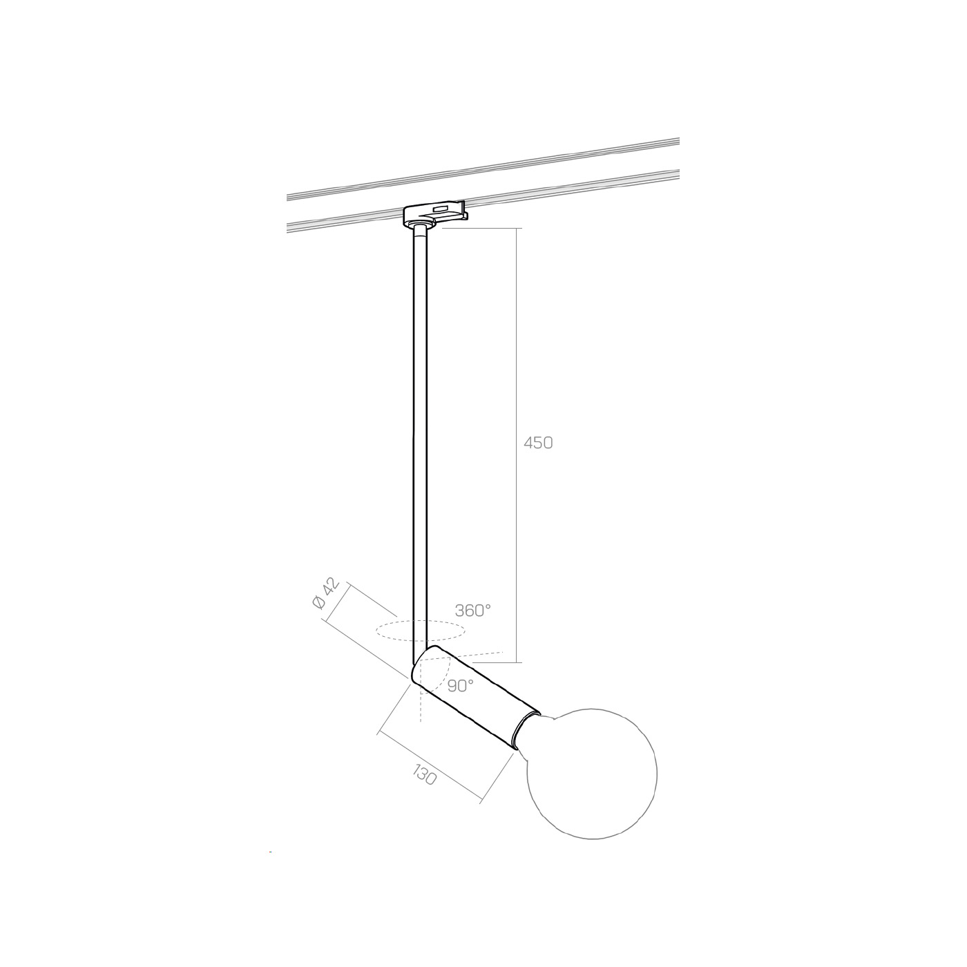 Sospensione CRICCO T13 - binario technical details