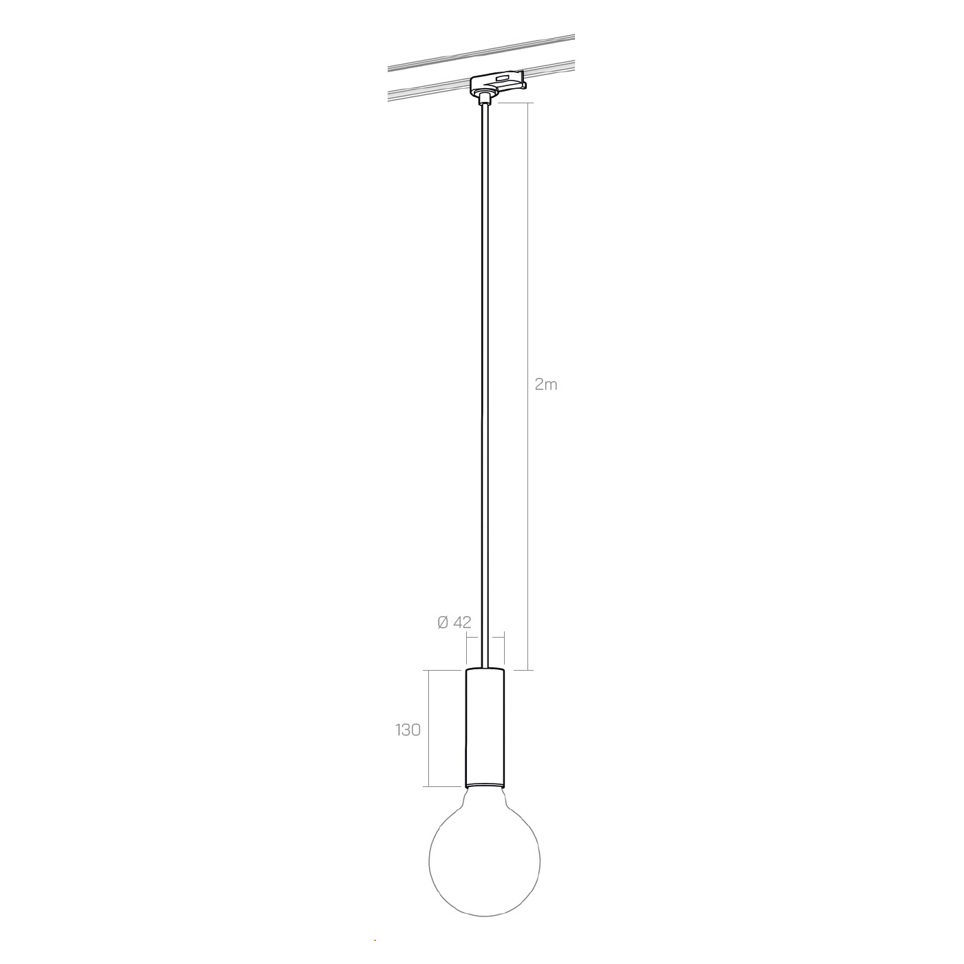 Sospensione CRICCO 13 - binario technical details
